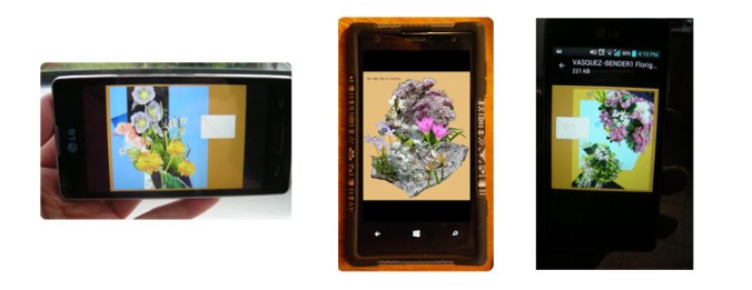 Views of conversation threads between Heidi Bender, Margarita Vasquez Cardenas, and Heidi Bender.